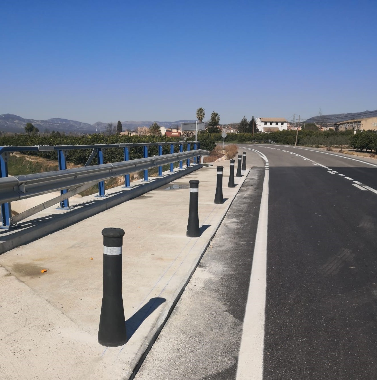 Condicionamiento de la carretera T-301 Tortosa